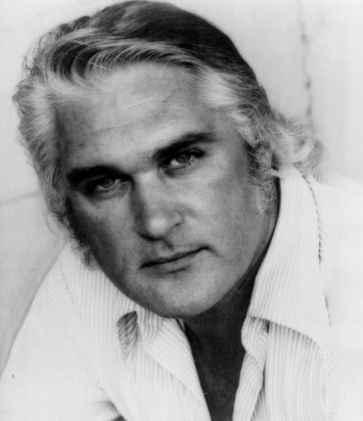 The singer Charlie Rich in 1973